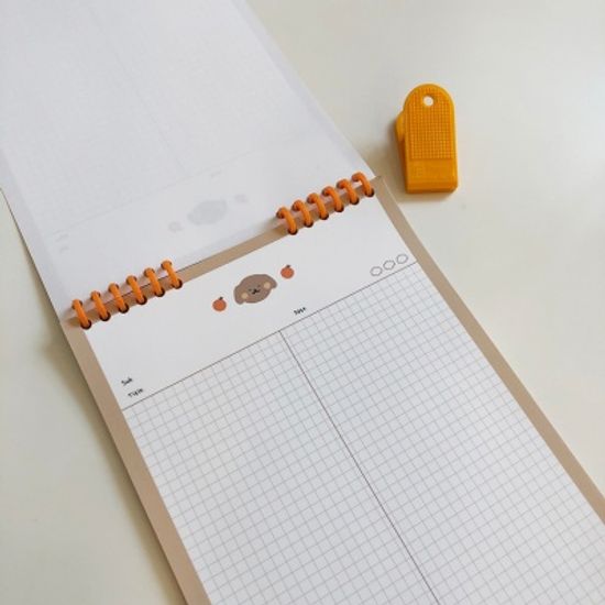 [볼터치들] 봉달한라봉 B5 노트패드 제본버전 대떡메