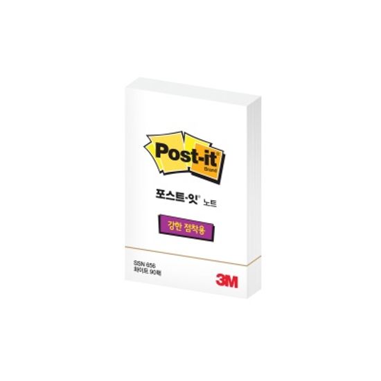 3M 포스트-잇 강한점착용 노트 SSN 656
