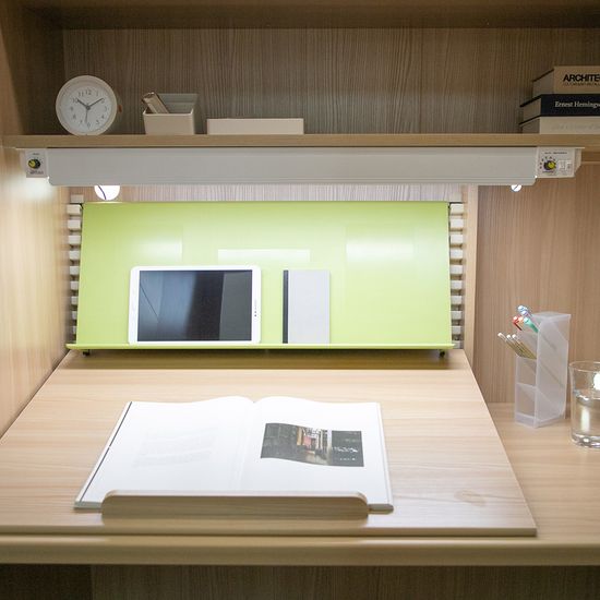 1인실 스터디룸 슬라이딩도어 왼쪽문 +LED스탠드