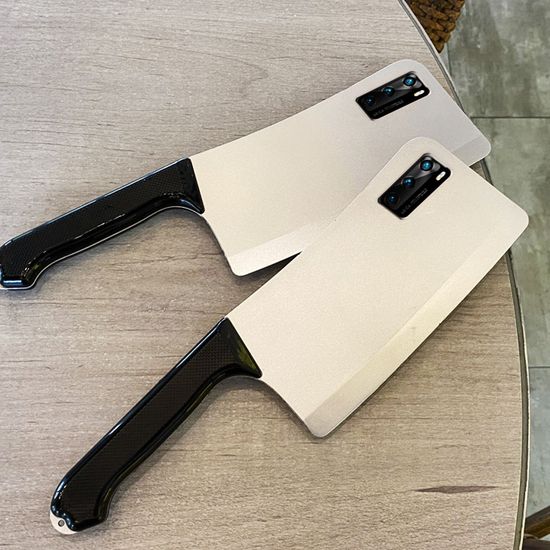 갤럭시노트20 울트라 특이한 식칼 입체 인스타 케이스