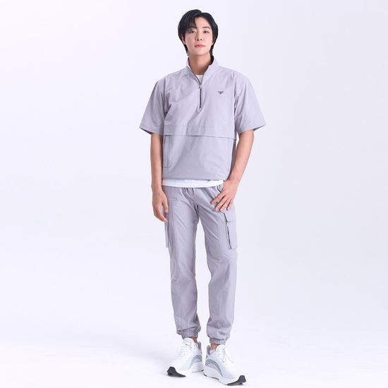 남자 아노락 조거팬츠 set 트레이닝복 세트 그레이