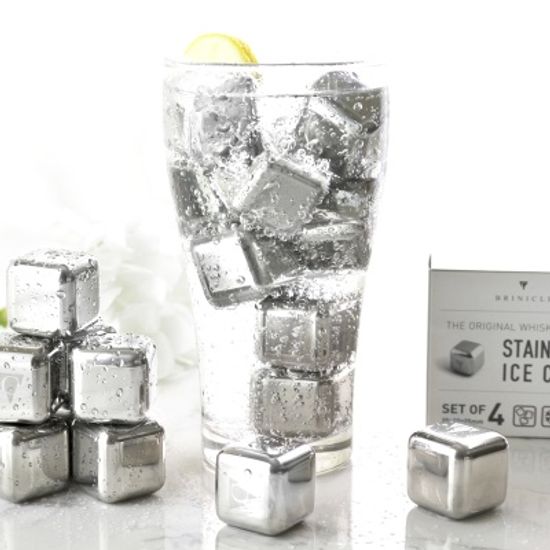 브리니클 스테인레스 아이스큐브 4개set