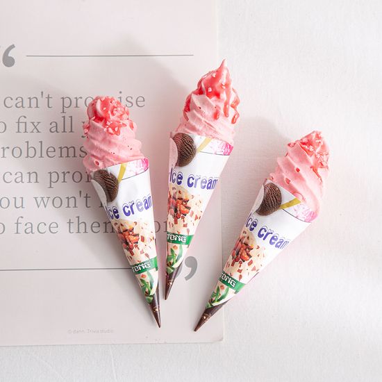 소프트콘 아이스크림 (딸기) 1개