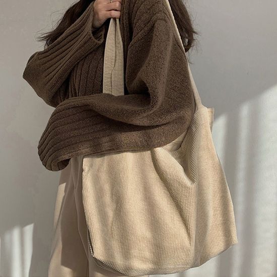 교회 성당 가방 선물 무지 숄더 쇼퍼 백 (WDB42BB)