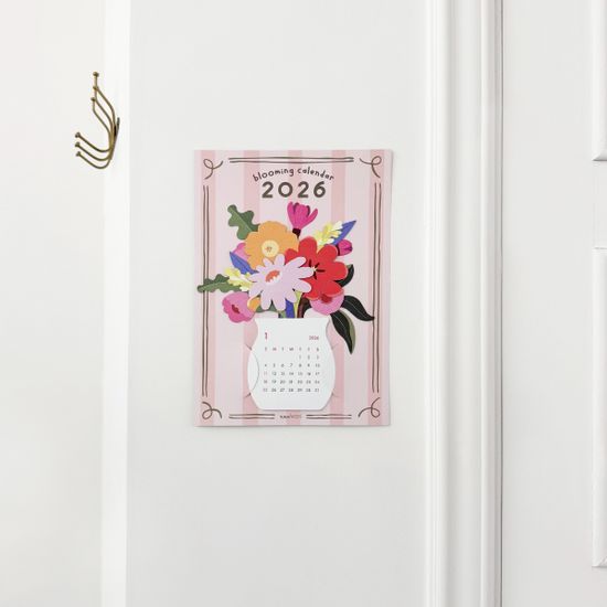 2026 블루밍 캘린더