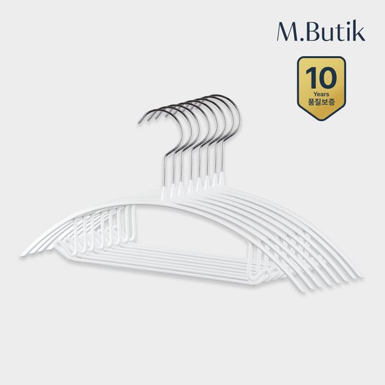 엠부띠끄 어린이 논슬립 옷걸이  M_33PU 10개입