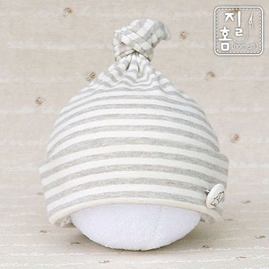 [DIY]오트밀 매듭비니모자 만들기