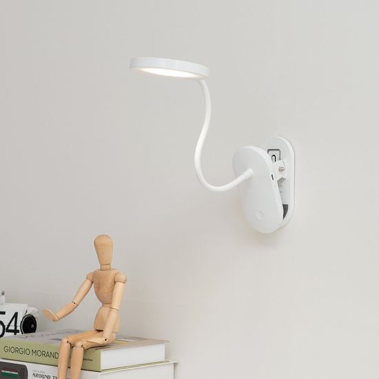 LED 달리아 클립형 무선 단 스탠드 조명 5W USB충전형