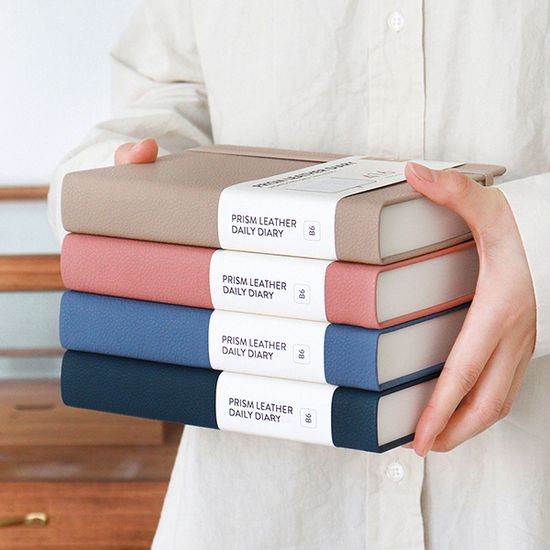 프리즘 레더 데일리 다이어리 (만년형, B6, 32절)