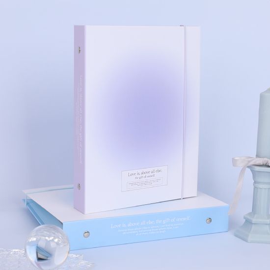 블러쉬 A5 6공 포카 바인더 커버 