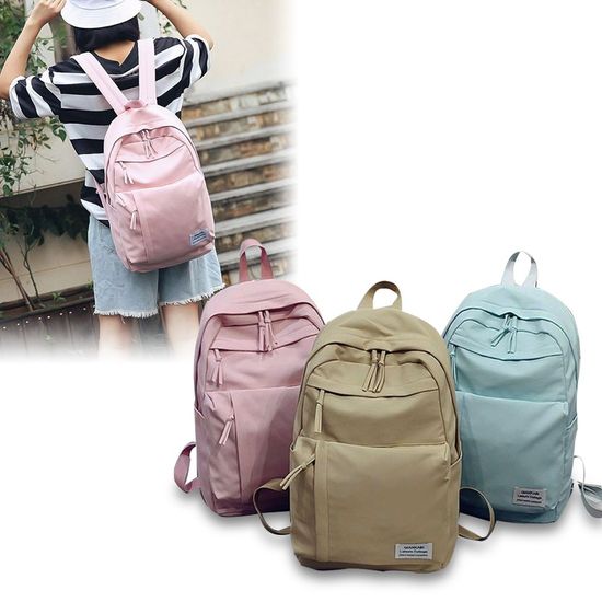 여자백팩 가벼운 등산 여행용 대학생 가방(WA8BE4F)