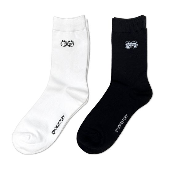 긴목이 짤목이 양말