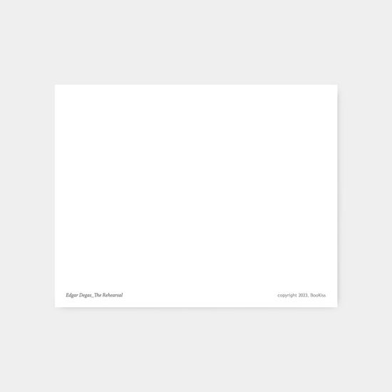 북키스 명화카드 에드가 드가 그림 감성 엽서