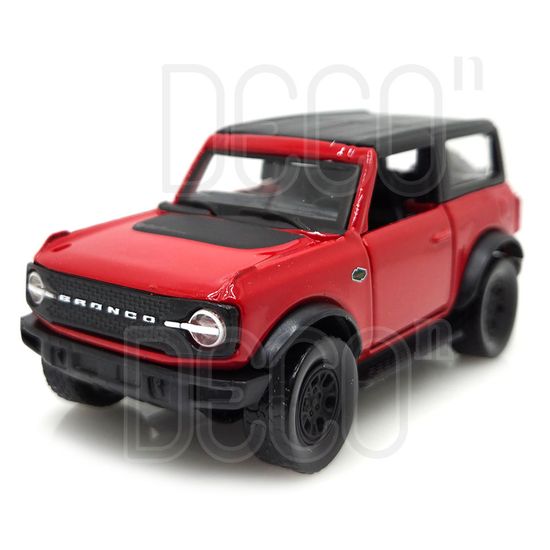 1:43 포드 브롱코 레드 풀백 미니카 다이캐스트