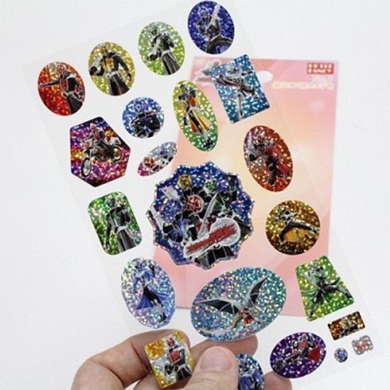 DA5206,5207 가면라이더 위저드 1, 2 홀로그램 스티커