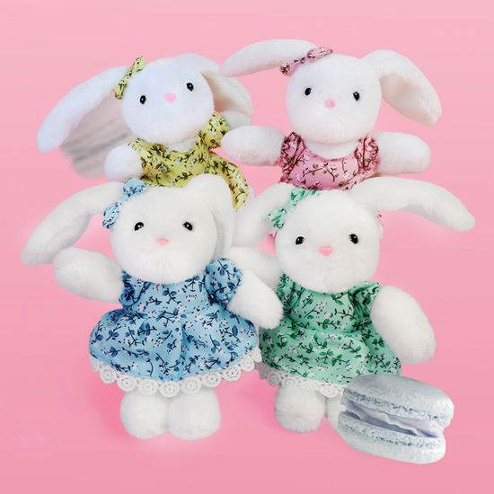 드레스 버니 토끼 가방고리 인형 키링 11cm