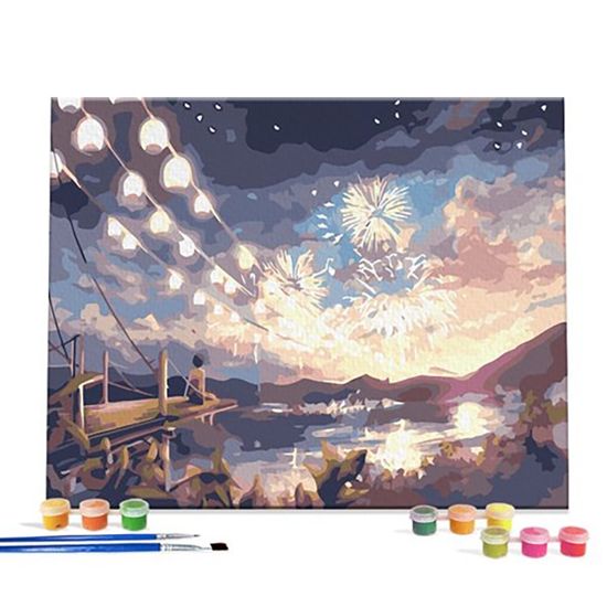 DIY 명화 그림그리기 세트 불꽃놀이 40x50