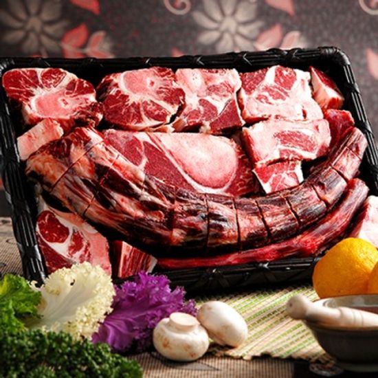 [청정한우] HACCP 인증 무항생제 꼬리반골 2.8kg