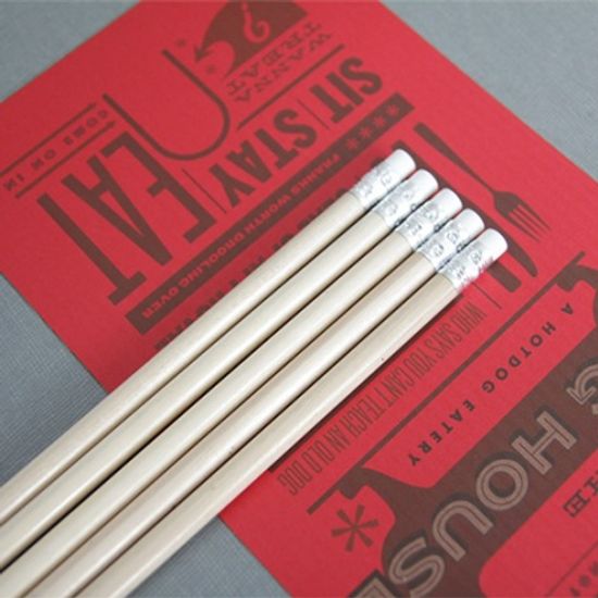 나미브 지우개 원목연필 Eraser Wood Pencil 5본입