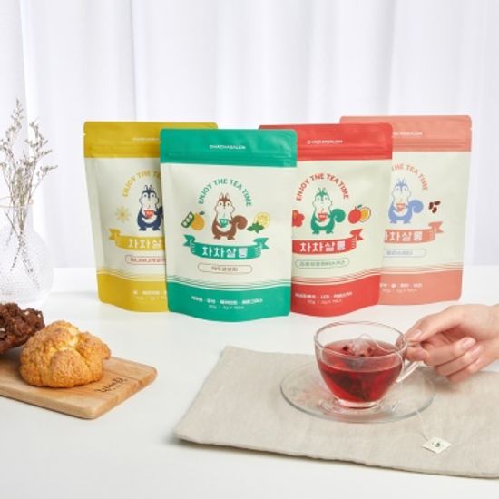 차차살롱 작두콩차 블렌딩티 작두코코차