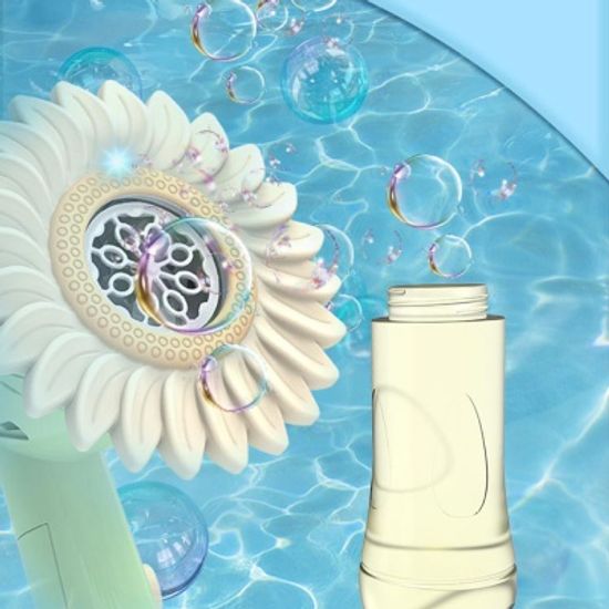 해바라기 원터치 버블 스틱 자동 비눗방울 장난감