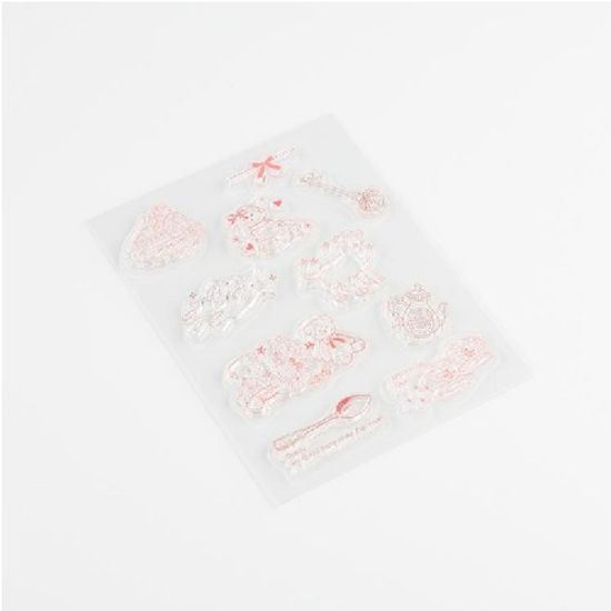 [BGM]다꾸-클리어 스탬프(앨리스 티타임)/BT-CS043