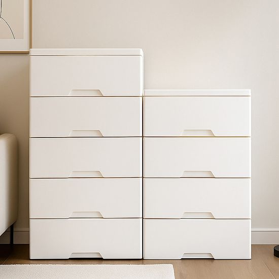 보노하우스 모던플러스 플라스틱 서랍장 화이트 4단