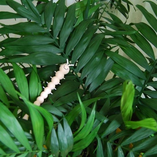 애벌레 볼펜 잉크펜