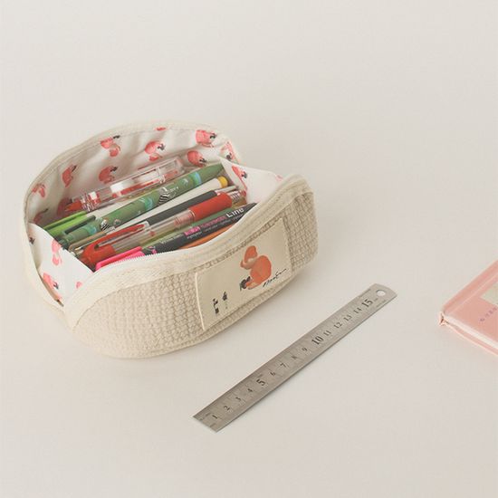 [이규태 콜라보] Hapoom pencil cosmetic pouch
