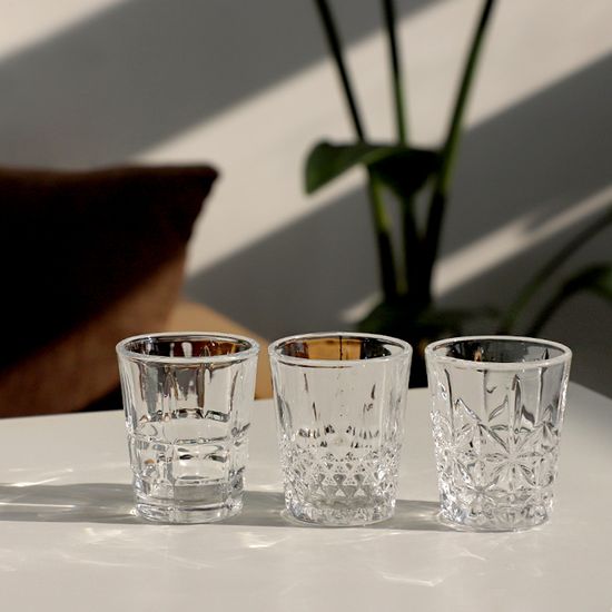 러델 아르네 유리 소주잔 56ml 3종 택1