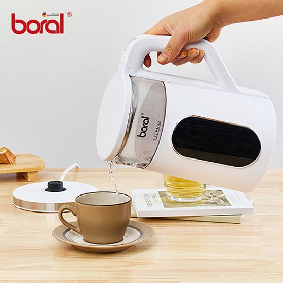 보랄 BIG LCD 디지털 이중 글래스 1.7L주전자 BR-602D