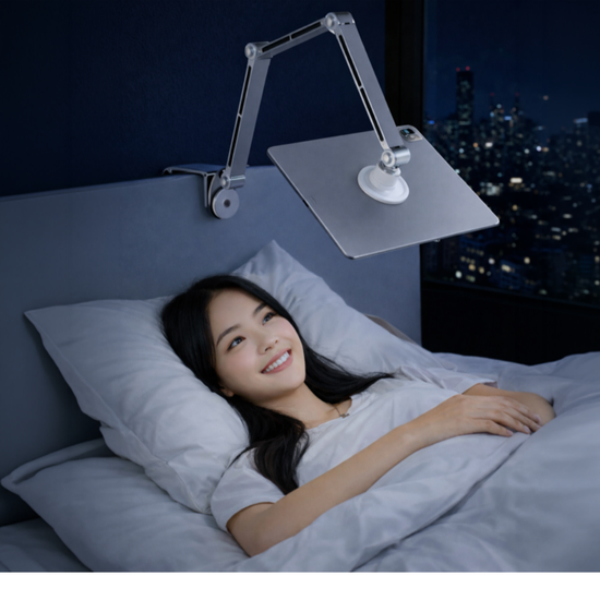 코지박스 맥세이프 관절 접이식 누워서 자바라 거치대