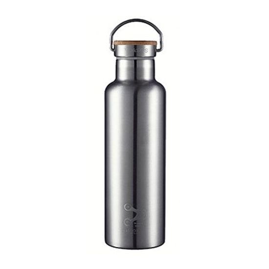 스테인레스 보온 보냉 물병 500ml (대나무캡/미러) MR500B