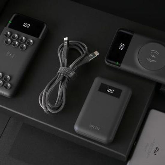 라이프썸 USB 고속충전 케이블 1.5M(LFS-HA38) 2종택1