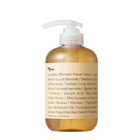 빅그린 탈모 카렌듈라 샴푸 500ml  지성 두피전용