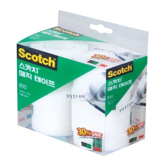 3M 스카치™ 매직테이프 리필 810R 세이빙팩
