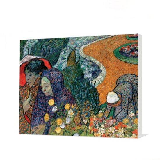 고흐 - 아를의 여인들 Ladies in Arles, 캔버스 액자