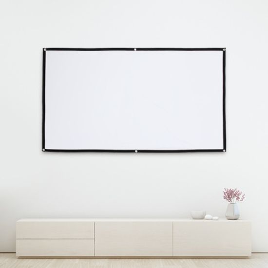 이동형 빔프로젝터 스크린(203x115cm) 걸이형스크린