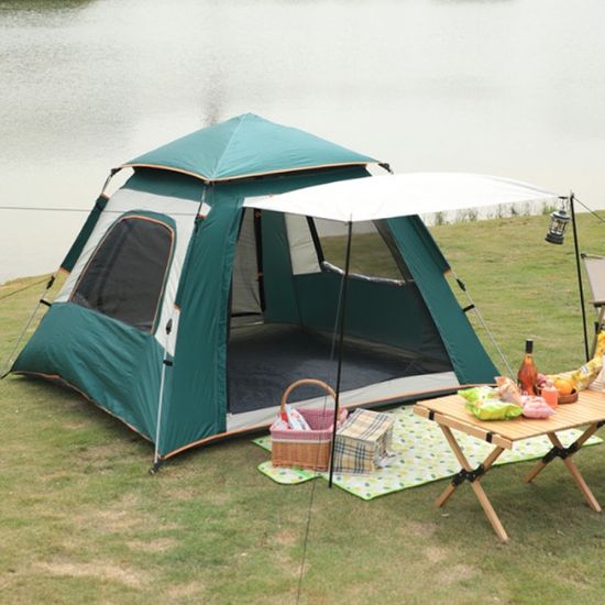 3~4인용 위드캠핑 오토 원터치텐트 야영 그늘막텐트