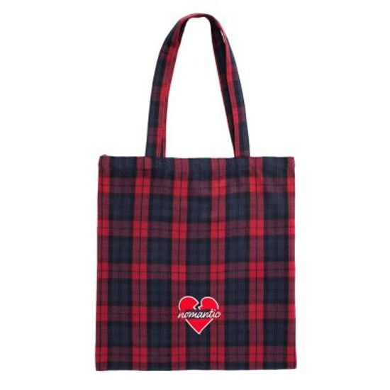 [비욘드클로젯X매니퀸]노맨틱 체크백 레드