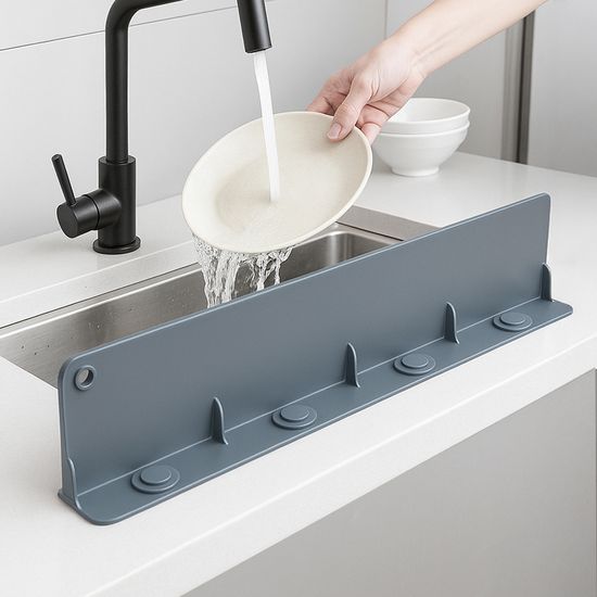 레토 안떨어지는 완벽흡착 싱크대 물막이 LKD-WC01