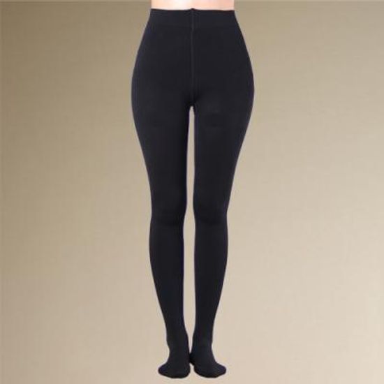 테라우드 여성 발열 기모 타이즈 블랙 유발 3매