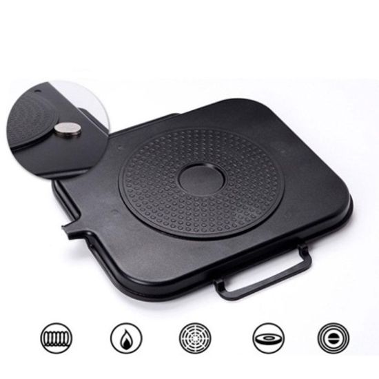 IH 인덕션용 고기불판 구이 주물팬 바베큐그릴겸용