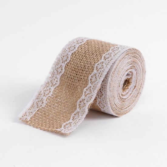 DIY 황마 레이스롤 CV-2/ 선물포장 롤리본