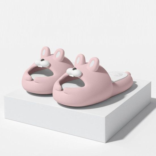 토끼 슬리퍼 EVA 4cm 미끄럼방지 토끼 욕실화 구름슬리퍼