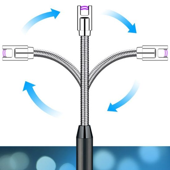 USB 충전식 불꽃점화 캔들라이터 3color