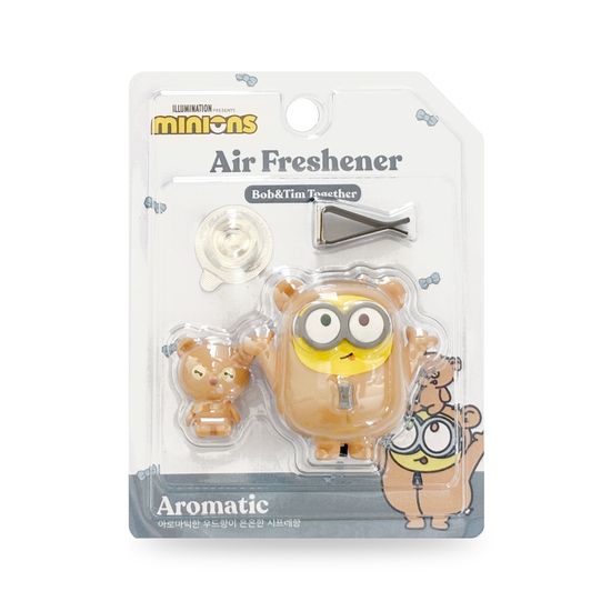 미니언즈 차량용 방향제 곰돌이 밥앤팀