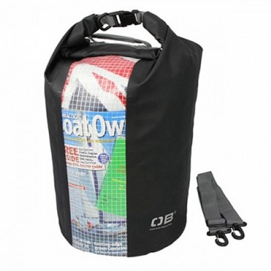 오버보드 30리터 방수 드라이 튜브백 윈도우[OB1058BLK]