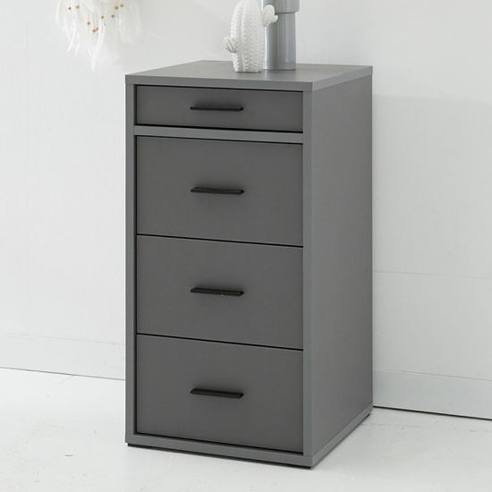 프리 4단 서랍장 미니 옷 틈새장 낮은 (착불)