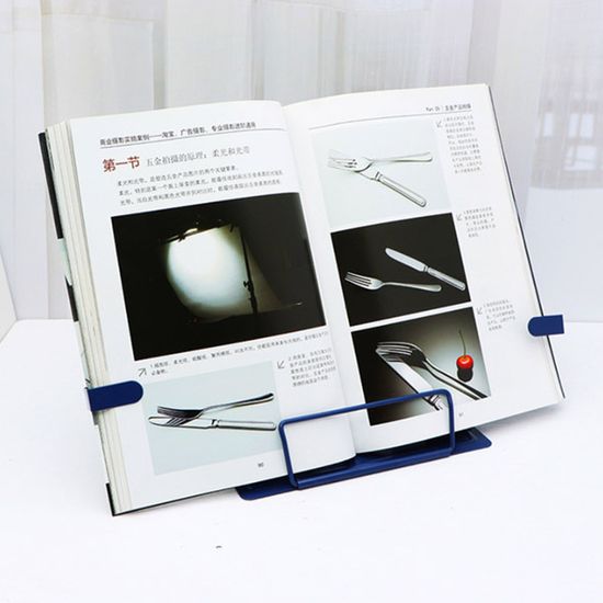 접이식 스틸 각도조절 캐릭터 독서대 2color